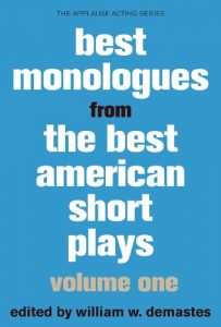 Download Best Monologues from Best American Short Plays, Volume One: 1 (Applause Acting Series) pdf, epub, ebook