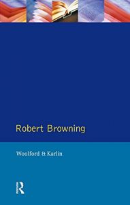 Download Robert Browning (Studies In Eighteenth and Nineteenth Century Literature Series) pdf, epub, ebook