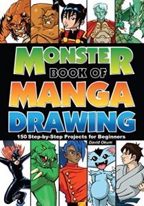 Download Monster Book of Manga Drawing: 150 Step-by-Step Projects for Beginners pdf, epub, ebook