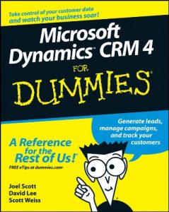 Download Microsoft DynamicsTM CRM 4 For Dummies® pdf, epub, ebook