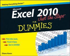 Download Excel 2010 Just the Steps For Dummies pdf, epub, ebook