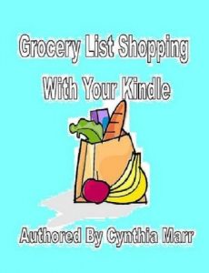 Download Grocery List Shopping With Your Kindle pdf, epub, ebook