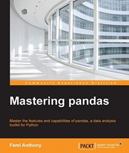 Download Mastering pandas pdf, epub, ebook