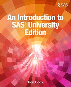 Download An Introduction to SAS University Edition pdf, epub, ebook