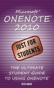 Download Microsoft OneNote 2010: Just for Students pdf, epub, ebook
