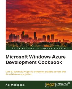 Download Microsoft Windows Azure Development Cookbook pdf, epub, ebook
