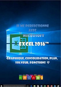 Download Je me perfectionne avec Excel 2016: Graphiques, consolidation, plan, nom, solveur… (J’apprends à me servir de) (French Edition) pdf, epub, ebook