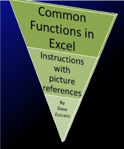 Download Common Excel Functions: Instructions with picture references pdf, epub, ebook