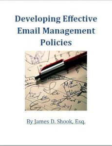 Download Developing Effective Email Management Policies pdf, epub, ebook