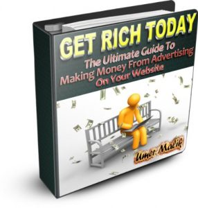 Download Get Rich Today: Your Guide To Earn Money From Advertising In Your Website pdf, epub, ebook