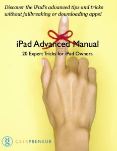 Download iPad Advanced Manual:20 Expert Tricks for iPad Owners pdf, epub, ebook