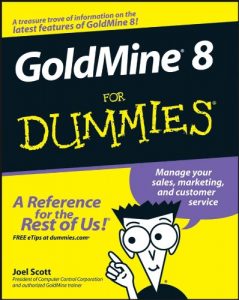 Download GoldMine 8 For Dummies pdf, epub, ebook