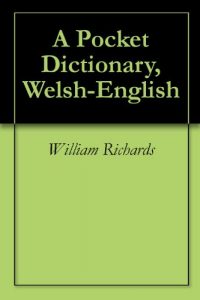 Download A Pocket Dictionary, Welsh-English pdf, epub, ebook