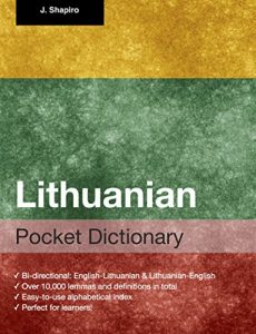 Download Lithuanian Pocket Dictionary pdf, epub, ebook