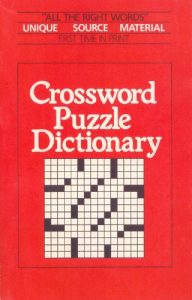 Download Crossword Puzzle Dictionary: All the Right Words pdf, epub, ebook