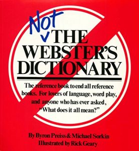 Download Not The Webster’s Dictionary pdf, epub, ebook