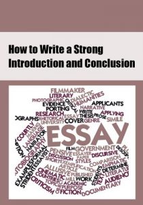 Download How to Write a Strong Introduction and Conclusion (Learning Booklet) pdf, epub, ebook