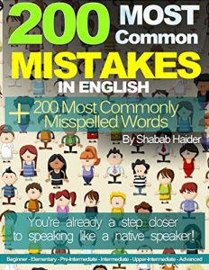 Download 200 Most Common Mistakes in English Plus 200 Most Commonly Misspelled Words pdf, epub, ebook