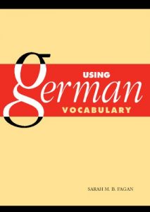 Download Using German Vocabulary pdf, epub, ebook