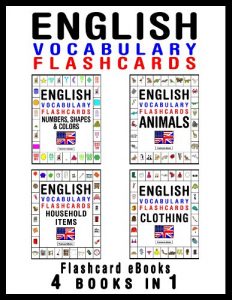 Download English Vocabulary Flashcards –  4 books in 1 (Flashcard eBooks) pdf, epub, ebook