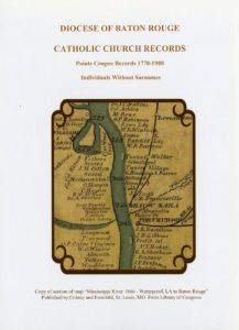 Download Diocese of Baton Rouge Catholic Church Records: Individuals Without Surnames: Pointe Coupee 1770-1900 pdf, epub, ebook