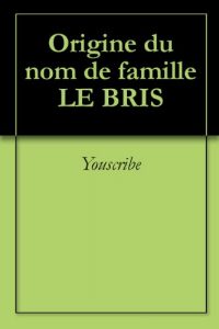 Download Origine du nom de famille LE BRIS (Oeuvres courtes) (French Edition) pdf, epub, ebook