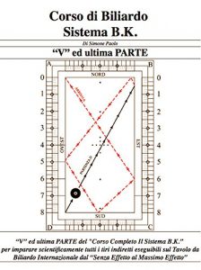 Download V PARTE – CORSO COMPLETO DI BILIARDO – Sistema B.K.: Corso per imparare scientificamente tutti i tiri indiretti eseguibili sul Tavolo da Biliardo Internazionale … di Simone Paolo Vol. 5) (Italian Edition) pdf, epub, ebook