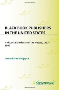 Download Black Book Publishers in the United States: A Historical Dictionary of the Presses, 1817-1990 pdf, epub, ebook