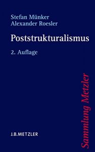 Download Poststrukturalismus (Sammlung Metzler) (German Edition) pdf, epub, ebook