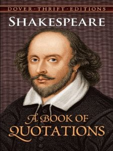 Download Shakespeare: A Book of Quotations (Dover Thrift Editions) pdf, epub, ebook