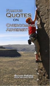 Download Famous Quotes on Overcoming Adversity (Words With Power) pdf, epub, ebook