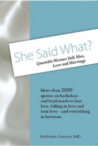Download She Said What? Quotable Women Talk Men, Love and Marriage pdf, epub, ebook