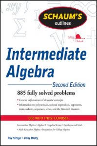 Download Schaum’s Outline of Intermediate Algebra, Second Edition (Schaum’s Outlines) pdf, epub, ebook