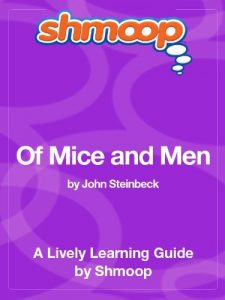 Download Of Mice and Men: Shmoop Study Guide pdf, epub, ebook