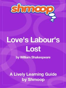 Download Love’s Labour’s Lost: Shmoop Study Guide pdf, epub, ebook