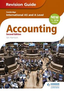 Download Cambridge International AS/A level Accounting Revision Guide 2nd edition (Cambridge Intl As/a Level) pdf, epub, ebook