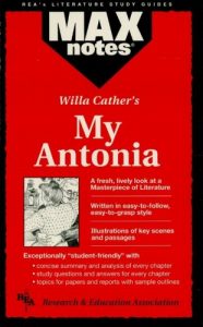 Download My Antonia (MAXNotes Literature Guides) pdf, epub, ebook