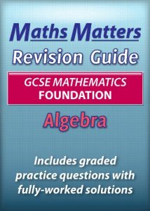 Download Maths Matters GCSE Revision Guide Algebra pdf, epub, ebook
