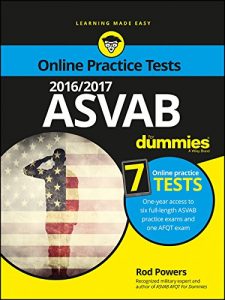 Download 2016 / 2017 ASVAB For Dummies with Online Practice pdf, epub, ebook