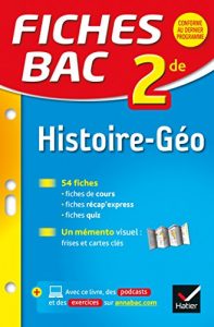 Download Fiches bac Histoire-Géographie 2de : fiches de révision – Seconde (French Edition) pdf, epub, ebook