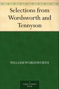 Download Selections from Wordsworth and Tennyson pdf, epub, ebook