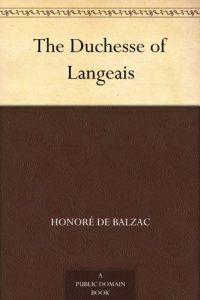 Download The Duchesse of Langeais pdf, epub, ebook