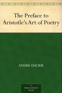 Download The Preface to Aristotle’s Art of Poetry pdf, epub, ebook