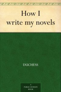 Download How I write my novels pdf, epub, ebook