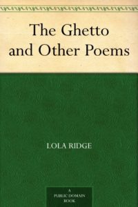 Download The Ghetto and Other Poems pdf, epub, ebook