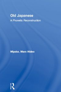 Download Old Japanese: A Phonetic Reconstruction pdf, epub, ebook