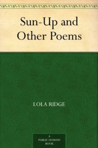 Download Sun-Up and Other Poems pdf, epub, ebook
