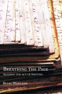 Download Breathing the Page: Reading the Act of Writing pdf, epub, ebook
