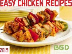 Download CHICKEN RECIPES – EASY CHICKEN RECIPES (with pictures ) pdf, epub, ebook