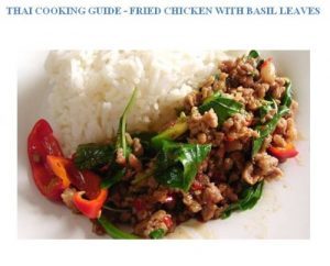 Download Thai cooking guide – FRIED CHICKEN WITH BASIL LEAVES pdf, epub, ebook